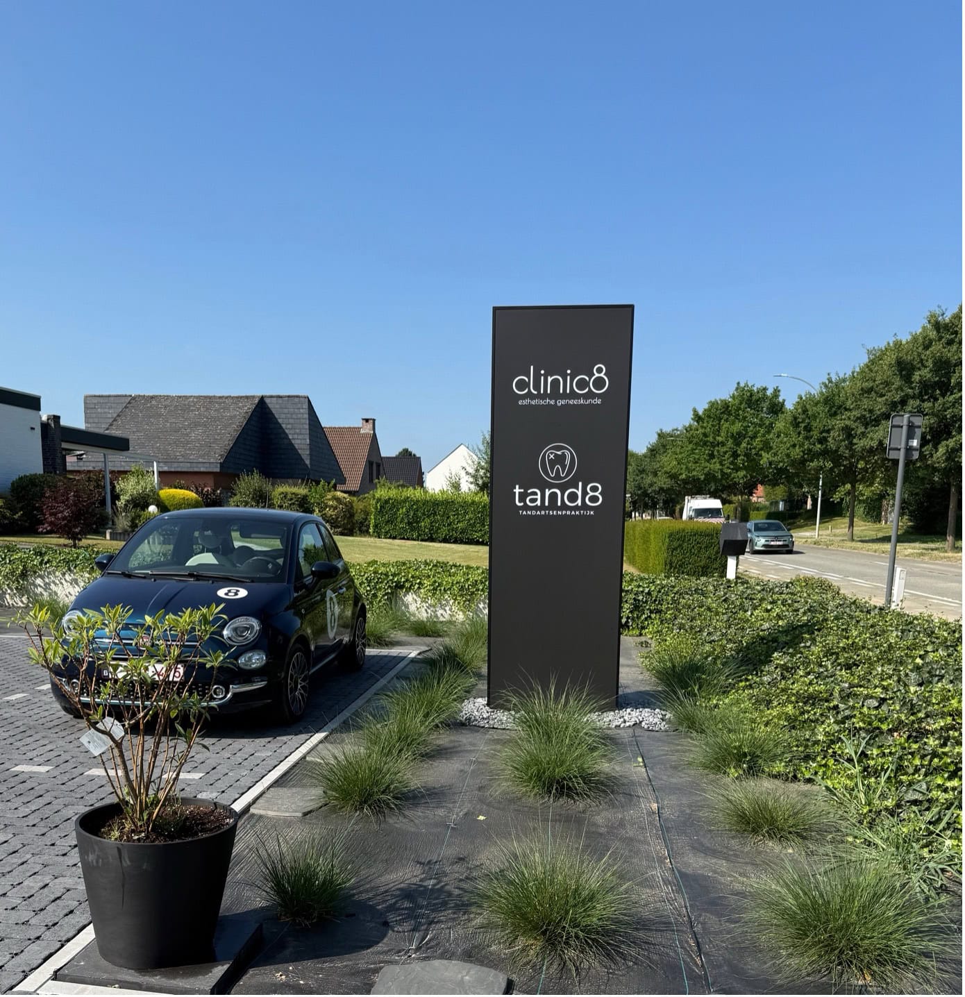 clinic8 ninove locatie buitenkant